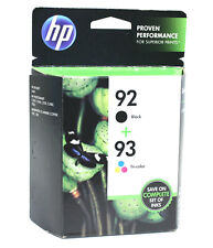 2PK Genuine HP 92 HP 93 Ink Cartridge for Deskjet 5420 5440 D4145 EXP DATE picture