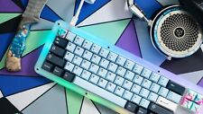 Space Stellar65 DIY Mechanical Keyboard Kit - Solder + Clear Frosted Acrylic picture