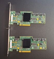 Lot Of 2 HP LSI SAS9212-4i SAS SATA 6GB/S 4-Port PCIe RAID Card 689576-001.#Z412 picture