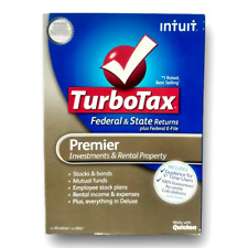 Intuit TurboTax Premier 2011: Federal & State, Investments & Rental Property picture