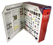 Click Art 125,000 Print Shop Deluxe Images Pak, 2 Users Catalog Guides ,&9 CD’s picture