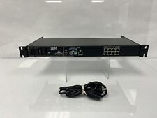 IBM 41Y9310 8 Port Console KVM Switch 1735-3LX 41Y9317 w/Rack Ears picture