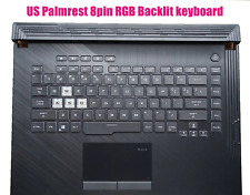 For Asus ROG G531G G531GV Palmrest Backlit US Keyboard Touchpad 90NR01N1-R31US0 picture