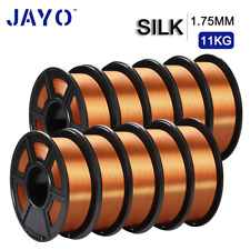 JAYO 11KG PLA+ SILK 3D Printer Filament PLA+ SILK 1.75mm 1.1KG/Set With Spool picture