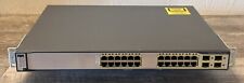 Cisco Catalyst WS-C3750G-24TS-E1U 24-Port Gigabit Managed Ethernet Switch 4xSFP picture