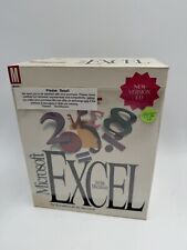 Vintage Microsoft Excel For Macintosh Version 4.0 picture