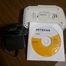 Netgear WGT624 V3 4 Port 108 Mbps Switch 2.4GHz Wireless Firewall Router,& disk picture