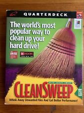 VINTAGE Quarterdeck Cleansweep 3.0 for Windows 3.1/95/NT 1996 (BOX & MANUAL) picture