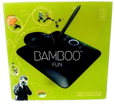 Wacom Bamboo Fun Small - Edit Paint Draw Write For Windows & Mac - Please Read  picture