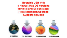 Bootable 4-in-1  macOS USB 3.2 drive with Big Sur, Monterey, Ventura, & Sonoma picture