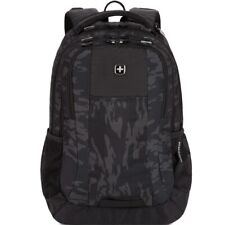 SwissGear Cecil 5505 Laptop Backpack, Special Edition Black Cod/Camo, 18-Inch picture