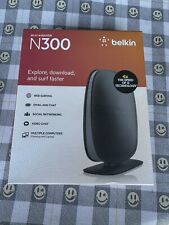 Belkin N300 300 Mbps 2.4 GHz Wifi Router F9K1002 New Sealed picture