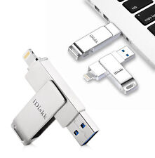 iDiskk APPLE MFI USB Flash Drive Photo Stick Memory Stick for iPhone/Laptops/PC picture