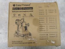 Easy Threed Mini 3D Printer k7 - Orange & White picture