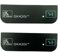 2PCS a pack  front label over feed button For Zebra GK420t  picture
