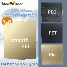 257x257mm DBS Textured PEI /PEO+PEI /PET+PEI /Smooth PEI+Textured PEI Heat Bed picture