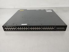 Cisco Catalyst 3650 WS-C3650-48FS-L 48-Port Gigabit Ethernet Managed PoE+ picture
