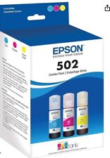 Epson EcoTank T502 Tri-Color Ink Cartridges for Expression/WorkForce Printers picture
