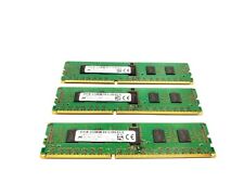 Lot of 3 Micron MT9KSF51272PZ-1GE2HF 3 X 4GB 1Rx8 DIMM PC3L-12800R Server Memory picture