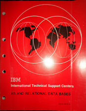 AS (Application System) and Relational Data Bases - IBM Technical Support Center picture