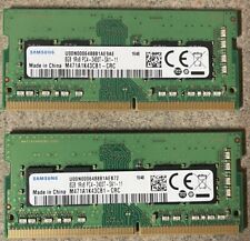 Samsung M471A1K43CB1-CRC 8GB(16GB) RAM- 2 Piece Kit PC4-2400T SODIMM picture
