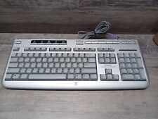 Genuine HP 5187 Silver Multimedia Keyboard Wired PS/2 5187 5V 50MA picture