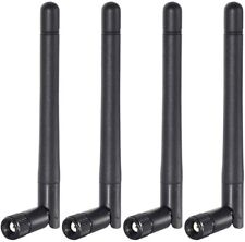 Bingfu Dual Band WiFi 2.4GHz 5GHz 5.8GHz 3dBi MIMO RP-SMA Male Antenna 4-Pack picture