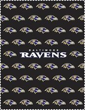 NFL Baltimore Ravens iPad Microfiber Cleaning Cloth Black  picture