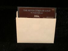 The Seven Cities Of Gold PC Computer Game EA Apple II IIc IIe 2 Floppy Disk picture