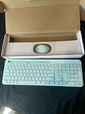 Wireless Keyboard and Mouse Combo, WisFox 2.4GHz Ergonomic USB Keyboard  picture