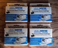 Vtg Nos Magnavox Videowriter PF7715 BE Ribbon Cartridge Lot of 4 New in Package picture