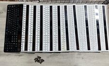 11pcs x Logitech K750 Wireless Keyboard 10white + 1 Black , For Parts Or Repair. picture