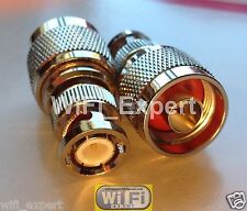 N Male Jack to BNC Male plug RF coaxial Adapter RF Connector USA picture