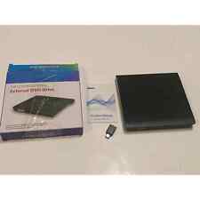 Ziweo Pop Up Mobile External DVD Drive LT801 With USB C Adapter Black picture