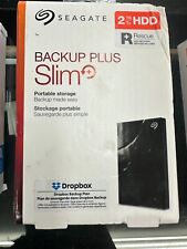 Seagate - Backup Plus Slim 2TB External USB 3.0 Portable Hard Drive - NEW picture