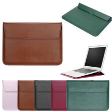 Premium Leather Sleeve Case Bag For MacBook Air Pro 13 13.3 13.6 14 15 15.4 inch picture
