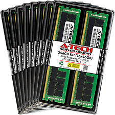 A-Tech 256GB 16x 16GB 2Rx4 PC4-21300R DDR4 2666 ECC REG RDIMM Server Memory RAM picture