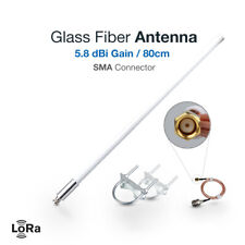 LoRa Glass Fiber Antenna 5.8dbi Peak Gain Network Antenna RF Cable 868/915MHz picture