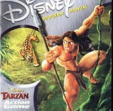 Disney's Tarzan Action Game PC CD kids animated jump, swing on vines jungle game picture