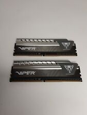 PATRIOT Viper 8GB (2X4GB) DDR4 2666MHz/2400MH PC4-21300 RAM PVE48G266C6KGY 1.20v picture