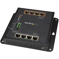 Startech Industrial 8 Port Gigabit PoE Switch - 4 x PoE+ 30W - Power Over Ethern picture