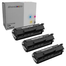 3PK Q2612A Toner Cartridge For HP 12A LaserJet 1012 1010 1018 1020 3030 3020 picture