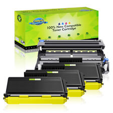 3PK TN580 Toner +1PK DR520 Drum for Brother DCP-8060 DCP-8065 DCP-8065DN HL-5200 picture