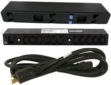 4x Dell PDU AP6021 13x C13 Outlets 1T891 +L5-20P to C19 100-120VAC 1Ø 20A Cable picture