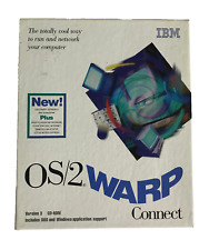 IBM OS/2 WARP CONNECT VERSION 3 & BONUSPAK on CD  - Complete Original Package picture