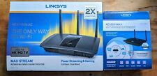 Lot of 2 - Linksys EA7500 AC1900 MU-MIMO Wi-Fi Wireless Router & Range Extender picture