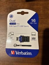 VERBATIM 99153 Store 'n’ Go Dual USB Flash Drive for USB-C Devices picture