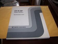 Digital Research CP/M-86 Microcomputer Control Program - 50+ Pages - 1981 picture
