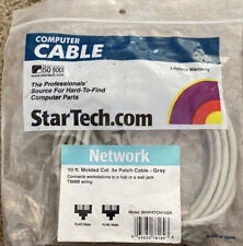 StarTech 10ft Gray Molded Cat5e UTP Patch Cable - Category 5e New picture