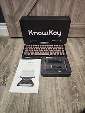 KnewKey RYMEK Typewriter-Style Retro Mech. Wired & Wireless Keyboard Tested  picture